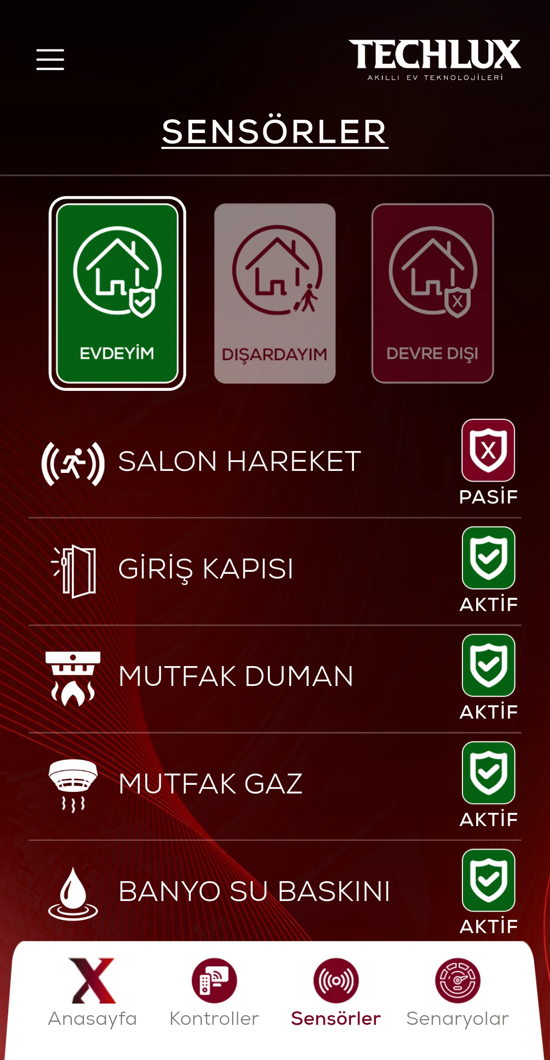 Techlux screenshot