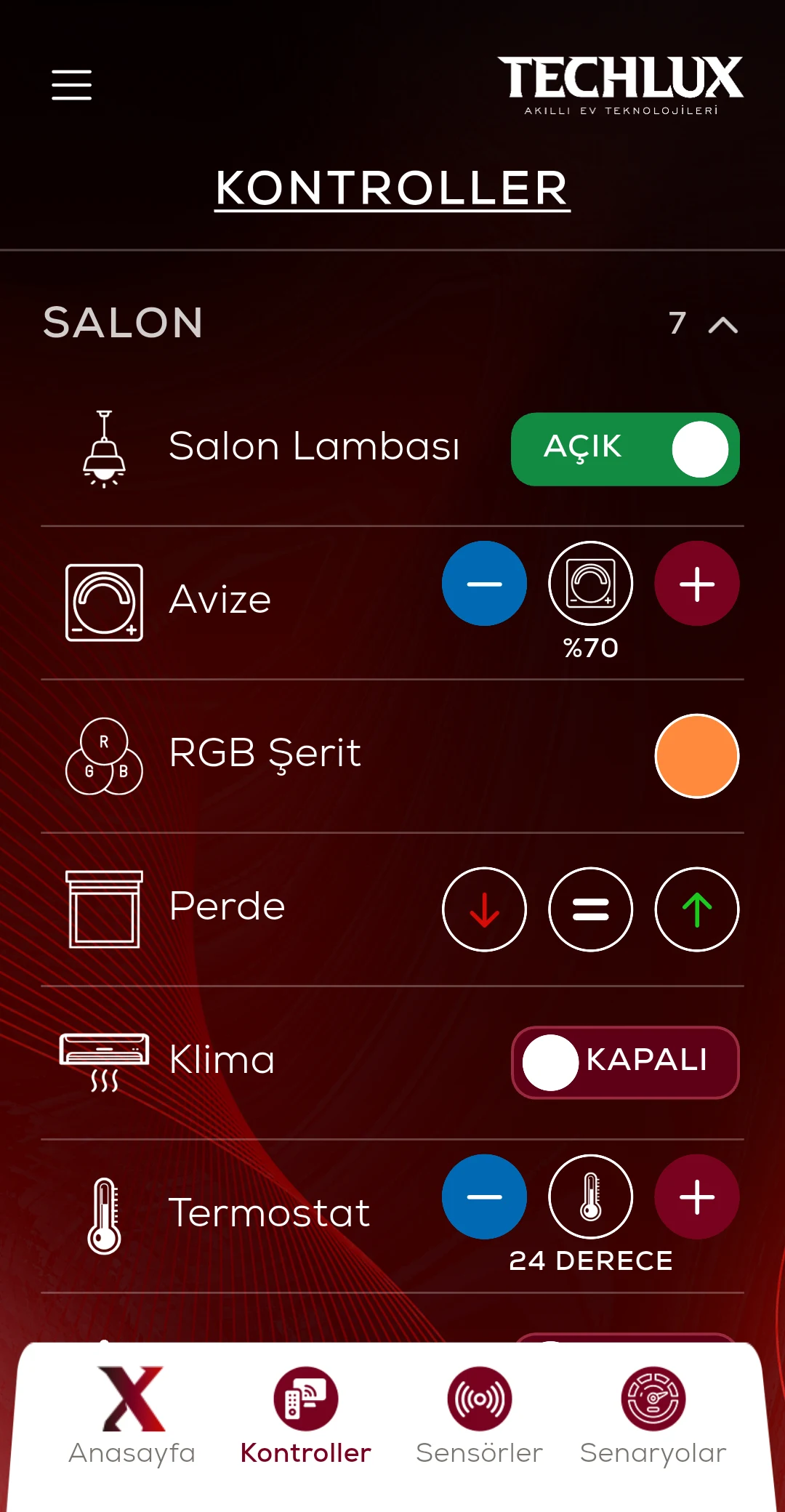 Techlux screenshot