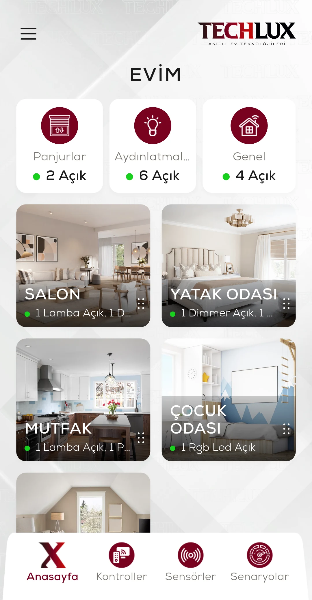 Techlux screenshot